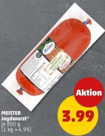 PENNY MEISTER Jagdwurst Angebot