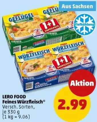 PENNY LERO FOOD Feines Würzfleisch Angebot