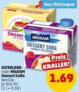 PENNY OSTERLAND oder MILRAM Dessert Soẞe Angebot