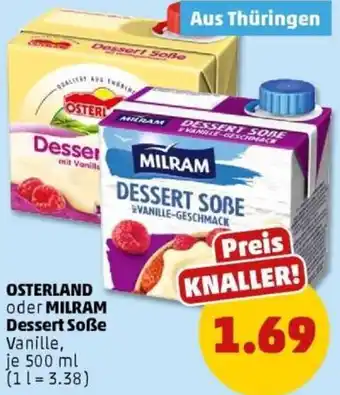 PENNY OSTERLAND oder MILRAM Dessert Soẞe Angebot