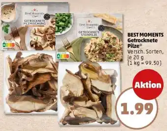 PENNY BEST MOMENTS Getrocknete Pilze Angebot