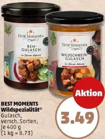 PENNY BEST MOMENTS Wildspezialität Angebot