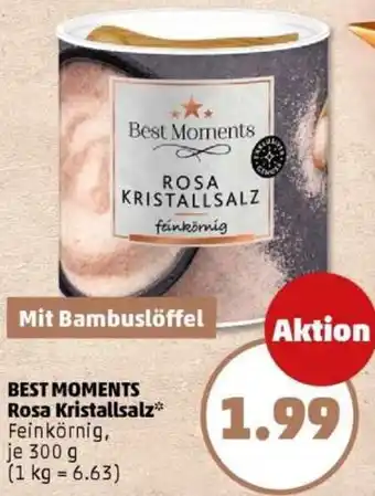 PENNY BEST MOMENTS Rosa Kristallsalz Angebot