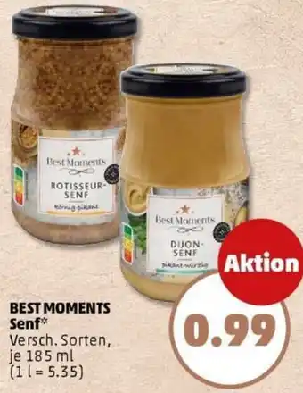 PENNY BEST MOMENTS Senf Angebot