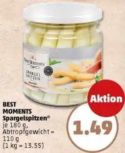 PENNY BEST MOMENTS Spargelspitzen Angebot