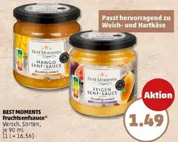 PENNY BEST MOMENTS Fruchtsenfsauce Angebot