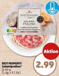 PENNY BEST MOMENTS Salamipraline Angebot