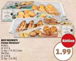 PENNY BEST MOMENTS Creme-Törtchen Angebot