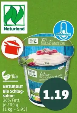 PENNY NATURGUT Bio Schlagsahne Angebot