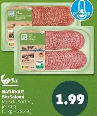 PENNY NATURGUT Bio Salami Angebot