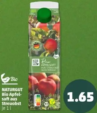 PENNY NATURGUT Bio Apfelsaft aus Streuobst Angebot