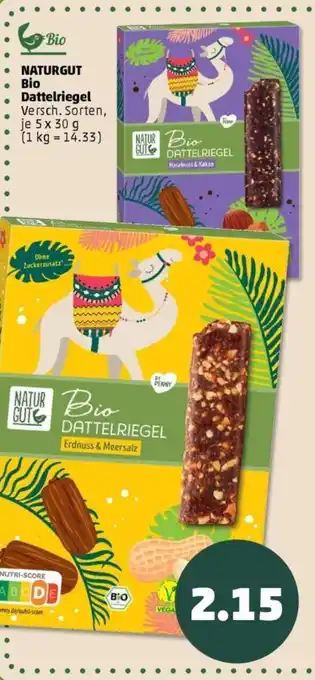 PENNY NATURGUT Bio Dattelriegel Angebot