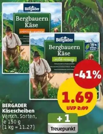 PENNY BERGADER Käsescheiben Angebot
