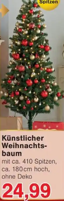 Wiglo Wunderland Künstlicher Weihnachts baum Angebot