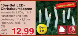 Wiglo Wunderland 10er-Set LED Christbaumkerzen Angebot