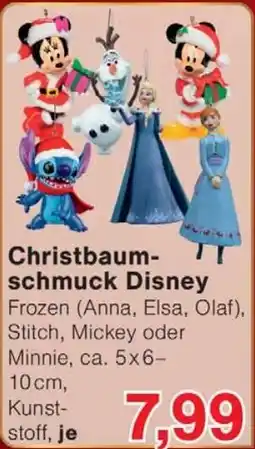 Wiglo Wunderland Christbaumschmuck Disney Angebot
