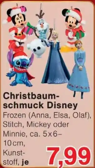 Wiglo Wunderland Christbaumschmuck Disney Angebot
