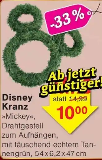 Wiglo Wunderland Disney Kranz Angebot