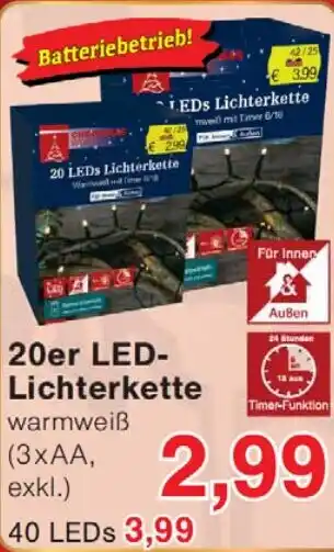 Wiglo Wunderland 20 LEDs Lichterkette Angebot