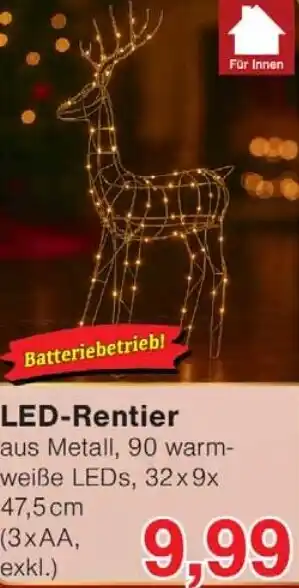 Wiglo Wunderland LED-Rentier Angebot
