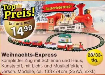 Wiglo Wunderland Weihnachts-Express Angebot