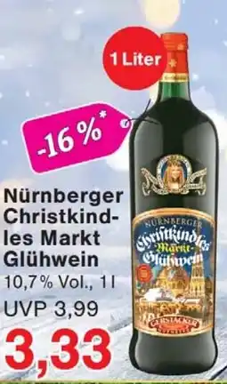 Wiglo Wunderland Nürnberger Christkindles Markt Glühwein Angebot