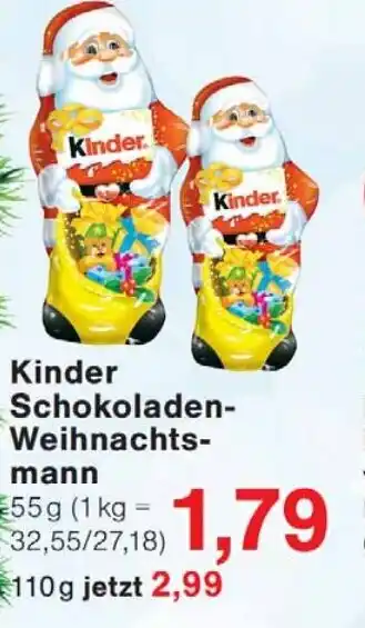 Wiglo Wunderland Kinder Schokoladen Weihnachtsmann Angebot
