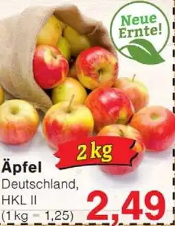 Wiglo Wunderland Äpfel Angebot