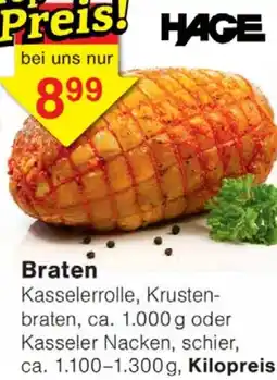 Wiglo Wunderland HAGE Braten Angebot