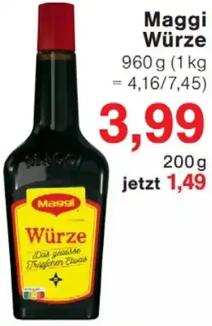 Wiglo Wunderland Maggi Würze Angebot