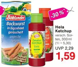 Wiglo Wunderland Hela Ketchup Angebot