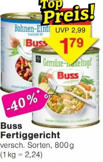 Wiglo Wunderland Buss Fertiggericht Angebot