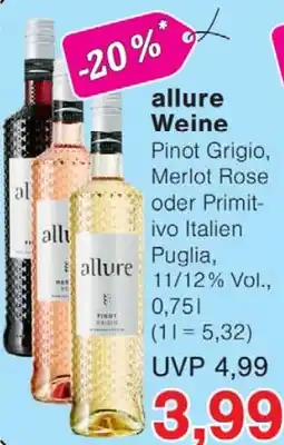 Wiglo Wunderland allure Weine Angebot