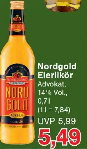 Wiglo Wunderland Nordgold Eierlikör Angebot