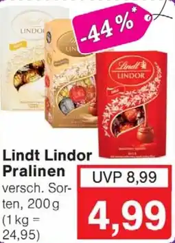 Wiglo Wunderland Lindt Lindor Pralinen Angebot
