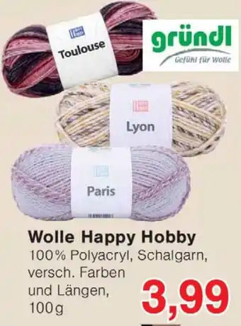 Wiglo Wunderland gründl Wolle Happy Hobby Angebot
