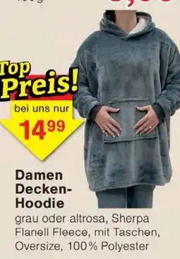 Wiglo Wunderland Damen Decken Hoodie Angebot