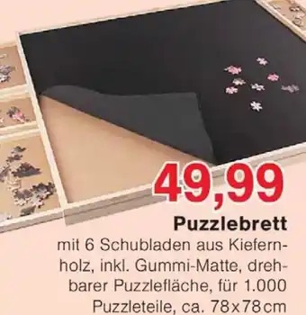 Wiglo Wunderland Puzzlebrett Angebot