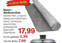 Wiglo Wunderland Maler Abdeckvlies Angebot