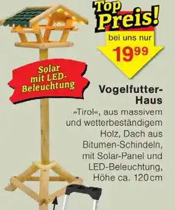 Wiglo Wunderland Vogelfutter Haus Angebot