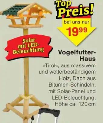 Wiglo Wunderland Vogelfutter Haus Angebot