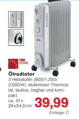 Wiglo Wunderland Ölradiator Angebot