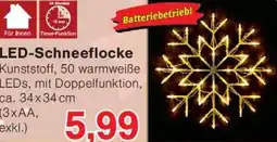 Wiglo Wunderland LED-Schneeflocke Angebot