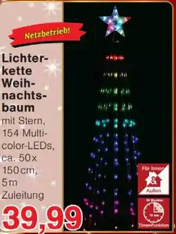 Wiglo Wunderland Lichterkette Weihnachtsbaum Angebot