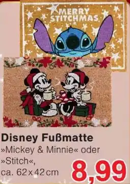 Wiglo Wunderland Disney Fußmatte Angebot