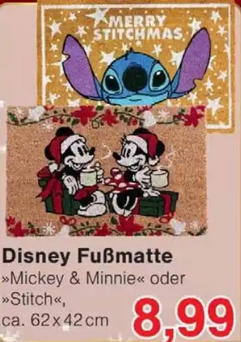 Wiglo Wunderland Disney Fußmatte Angebot