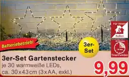 Wiglo Wunderland 3er-Set Gartenstecker Angebot