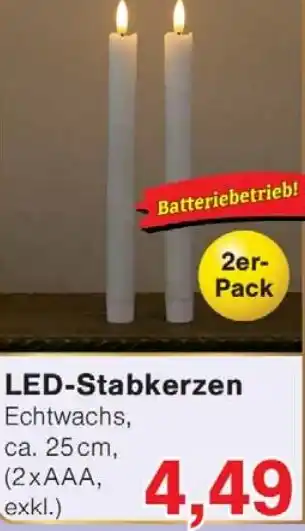 Wiglo Wunderland LED-Stabkerzen Angebot