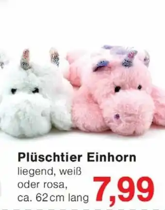 Wiglo Wunderland Plüschtier Einhorn Angebot