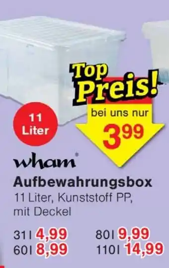 Wiglo Wunderland Aufbewahrungsbox Angebot
